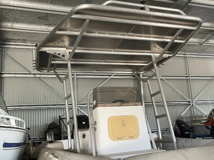 Aluminium boat canopy